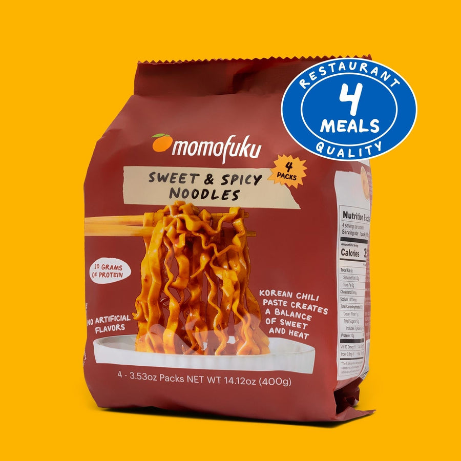 Sweet & Spicy Noodles | 4 Packs - Nimble Atrium Packs Offering
