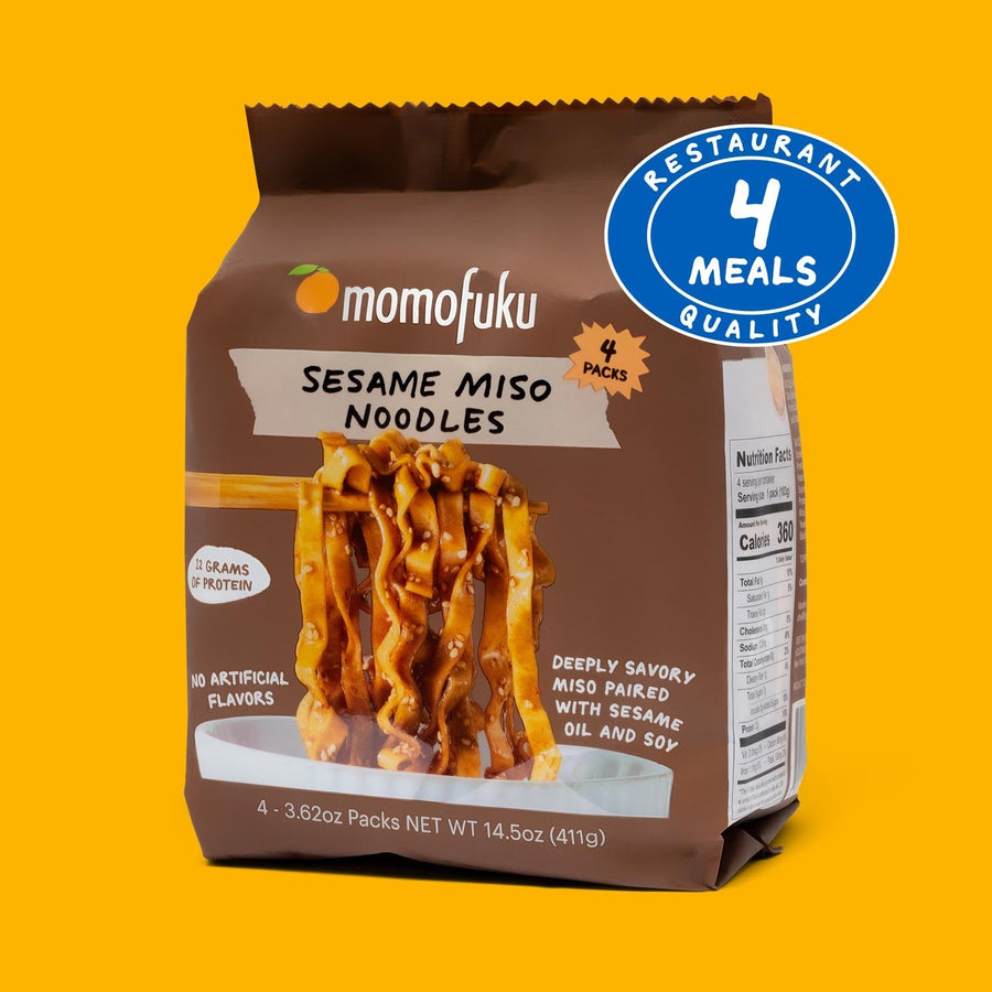 Sesame Miso Noodles | 4 Packs - Rosy Atrium Packs Offering